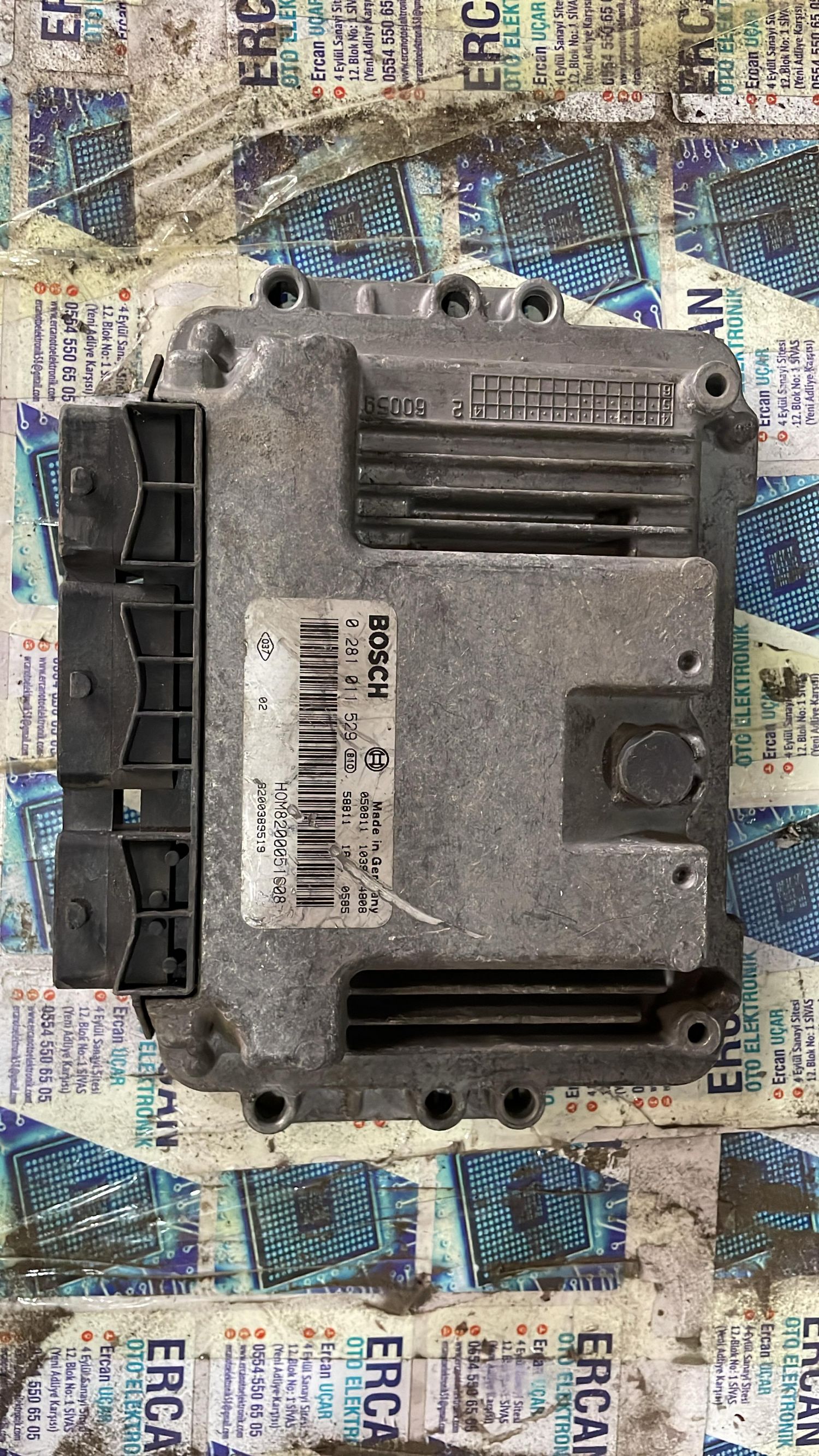0281011529 Renault Trafic 1.9 DCI Motor Beyni 